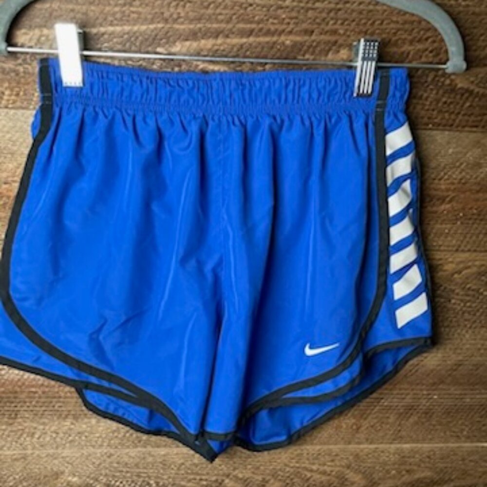 Nike Dri-Fit Just Do It Graphic Lined Running Shorts Women's Size M